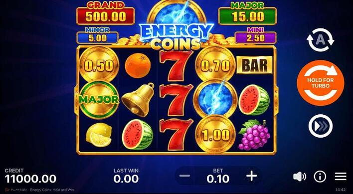Energy Coins: Hold and Win